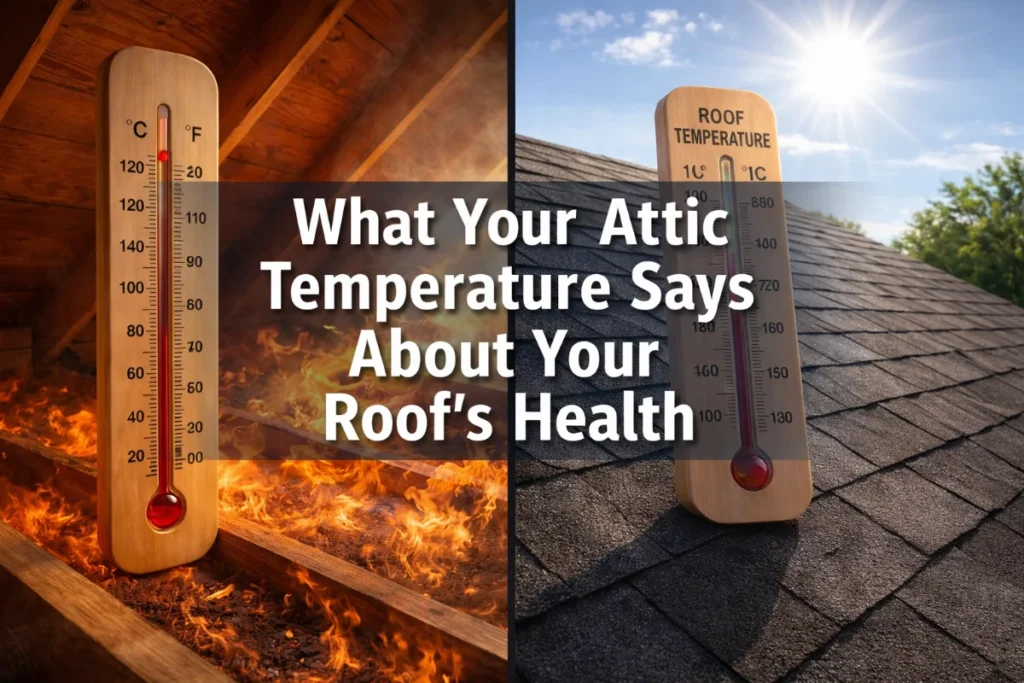 What Your Attic Temperature Says About Your Roof’s Health