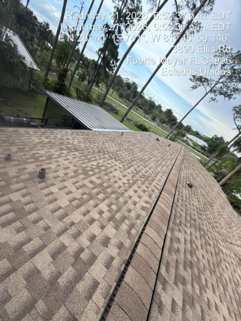 Fort Myers Rural Shingle Roof Installation