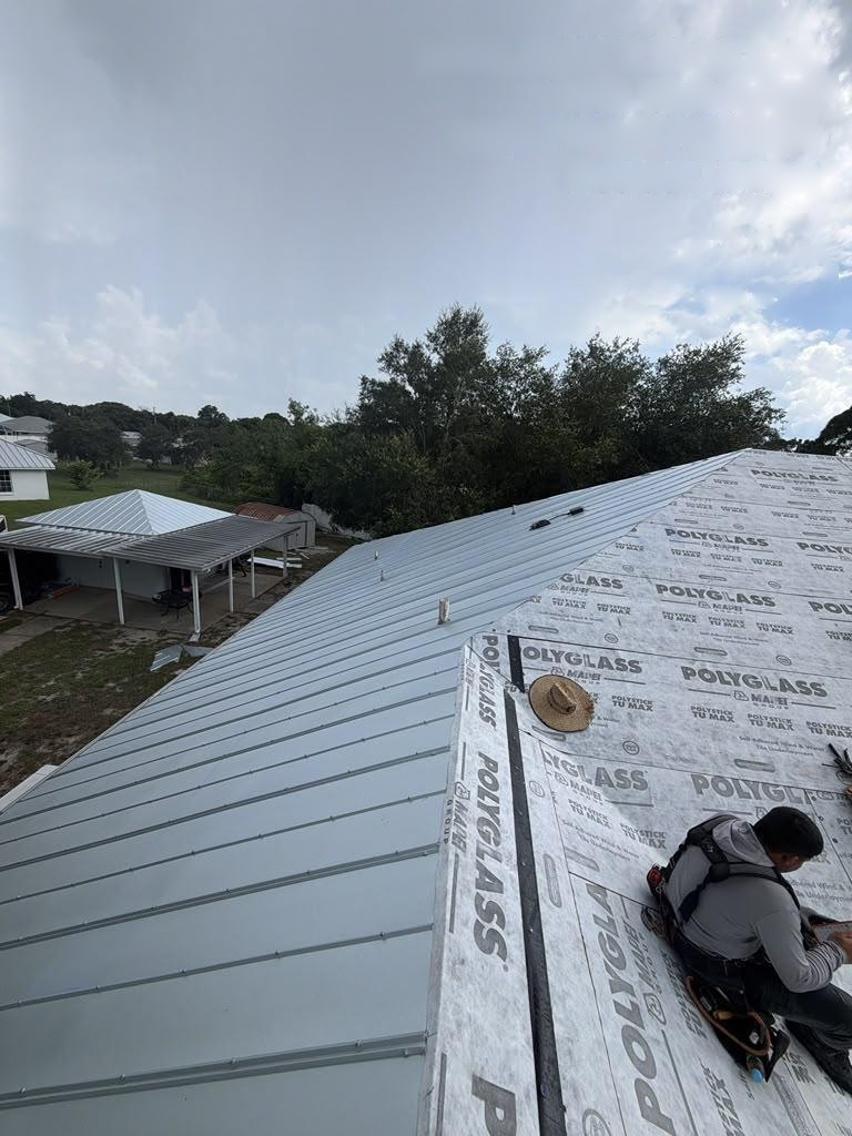 Lake Placid Standing Seam Metal Roof Installation