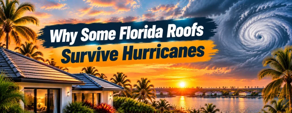 Why Some Florida Roofs Fail During Hurricanes While Others Survive